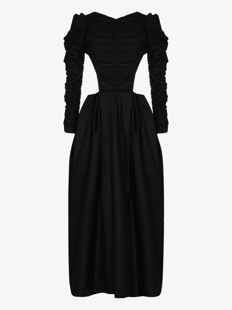 Rosaline Cutout Cotton Maxi Dress