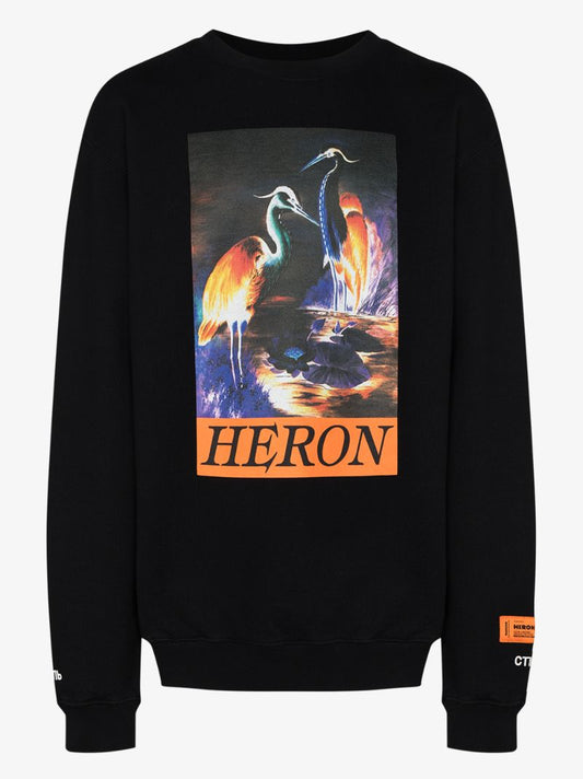 Logo Print Cotton Sweatshirt