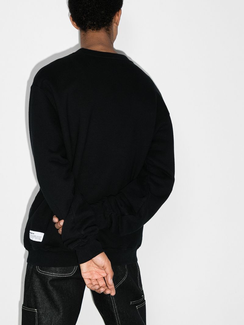 Logo Print Cotton Sweatshirt