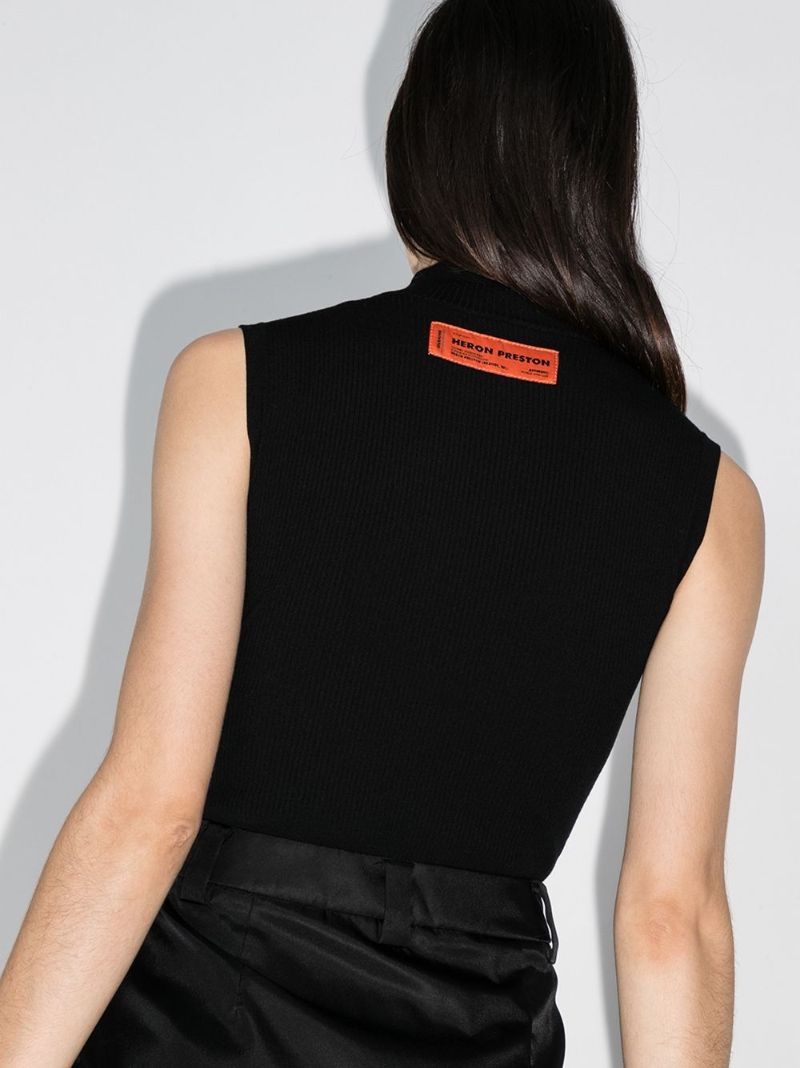 Logo Embroidered Bodysuit