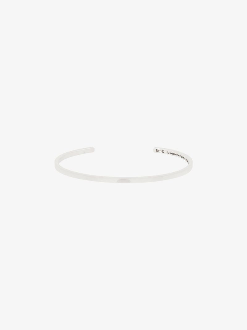 Sterling Silver Le 7g Ribbon Bracelet