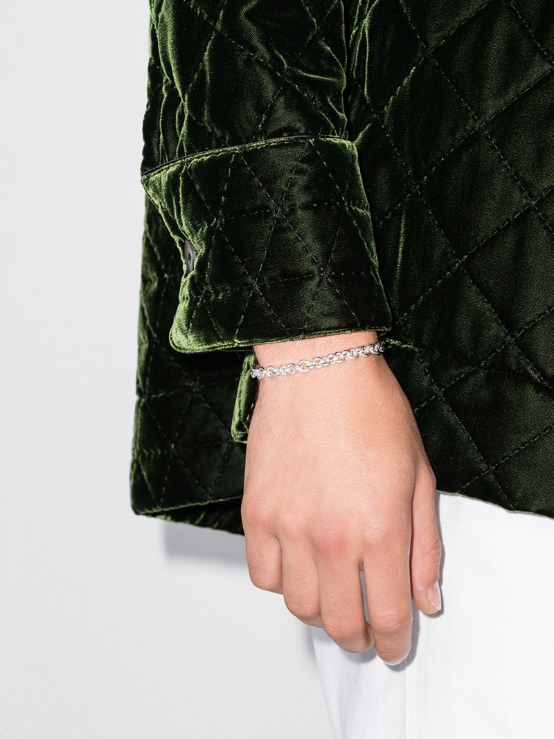 Sterling Silver Le 21g Entrelacs Polished Bracelet