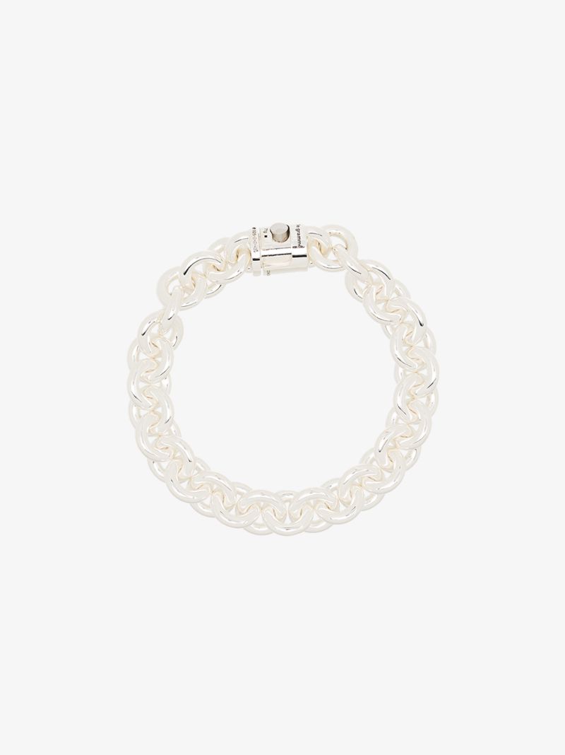 Sterling Silver Le 65g Entrelacs Polished Bracelet