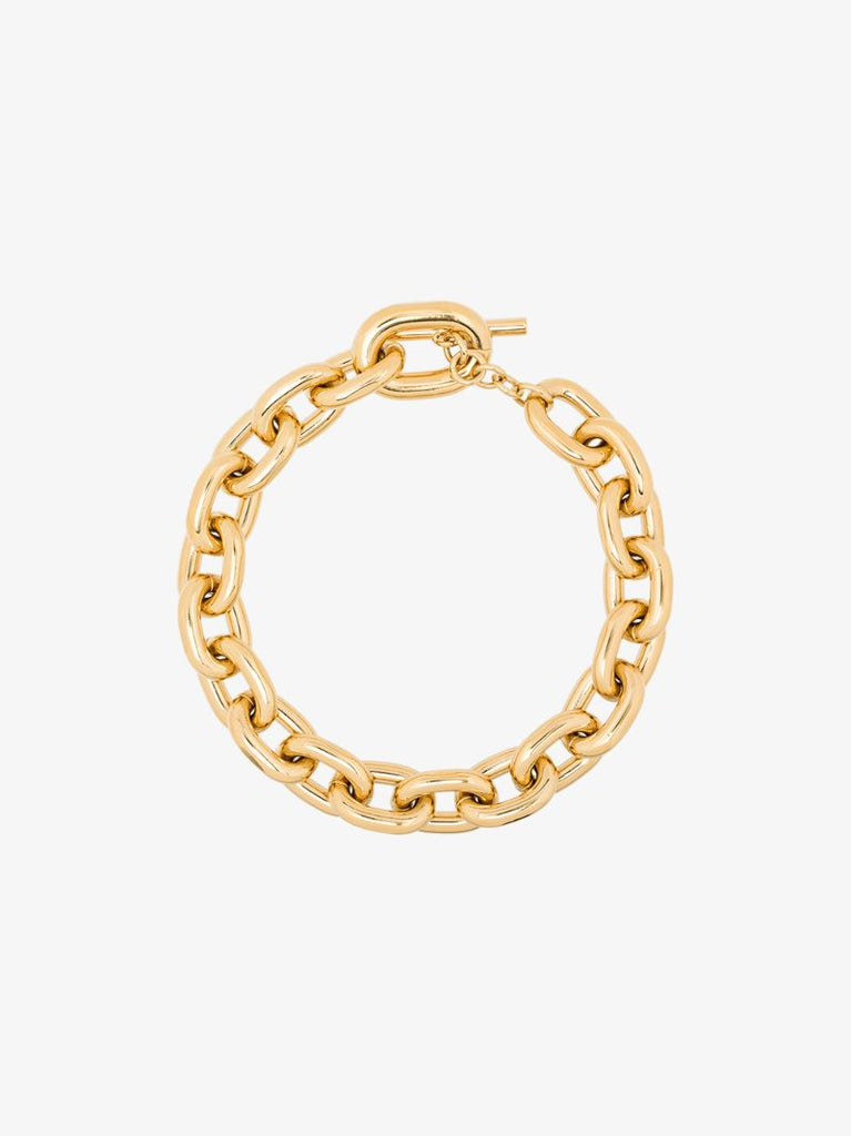 Gold Tone Link Necklace