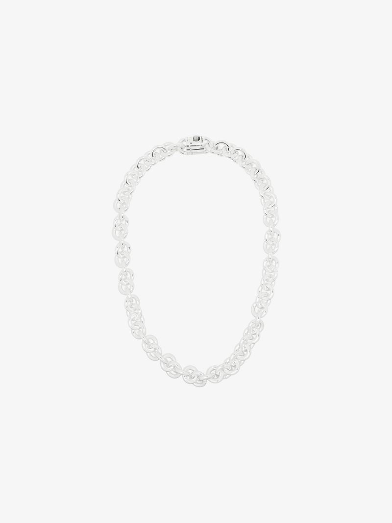 Sterling Silver Le 253g Entrelacs Polished Necklace