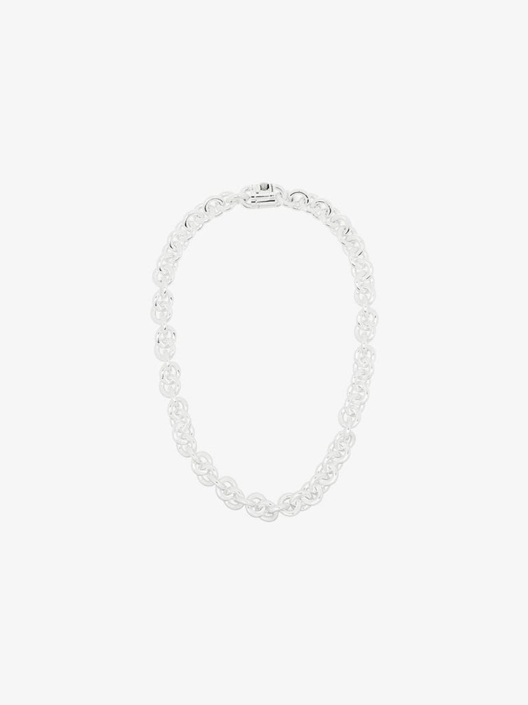 Sterling Silver Le 253g Entrelacs Polished Necklace
