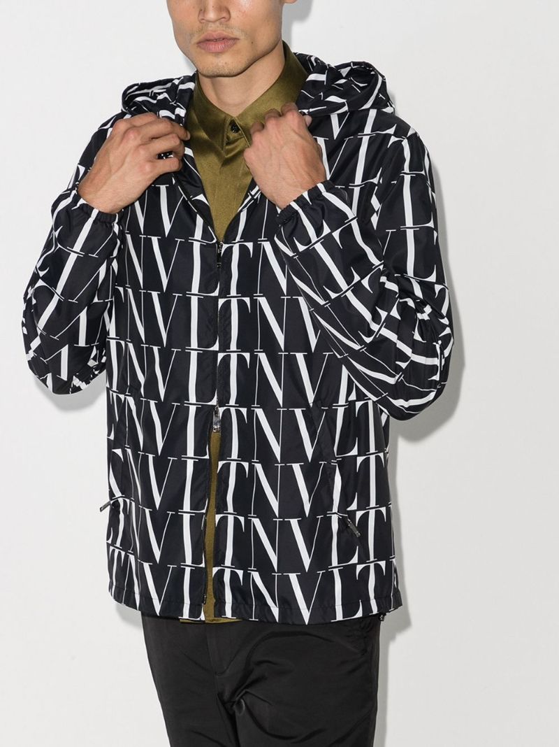 Vltn Logo Hooded Jacket