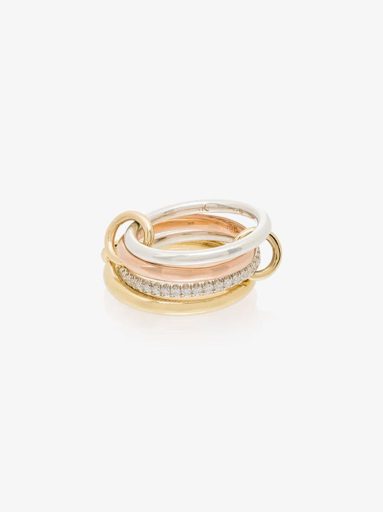 Sterling Silver Cancer Diamond Ring