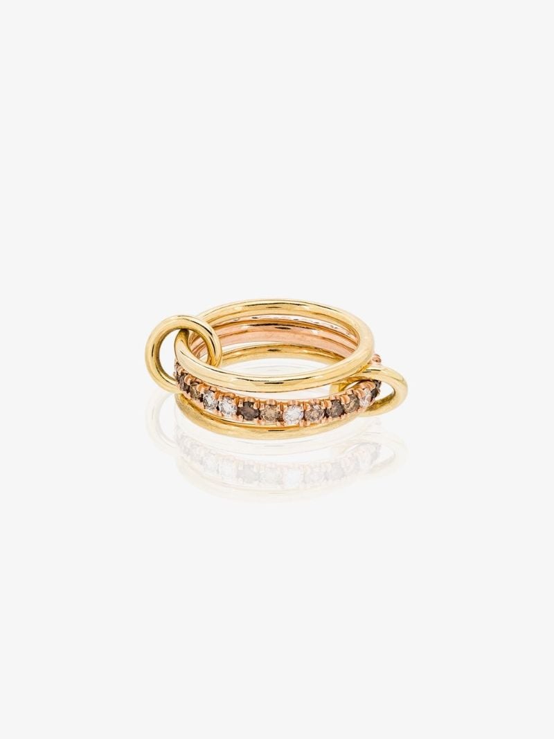 18k Yellow Gold Sonny Diamond Ring