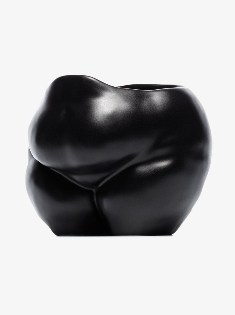 Black PopotelÃ_x0083_Â©e Earthenware Pot
