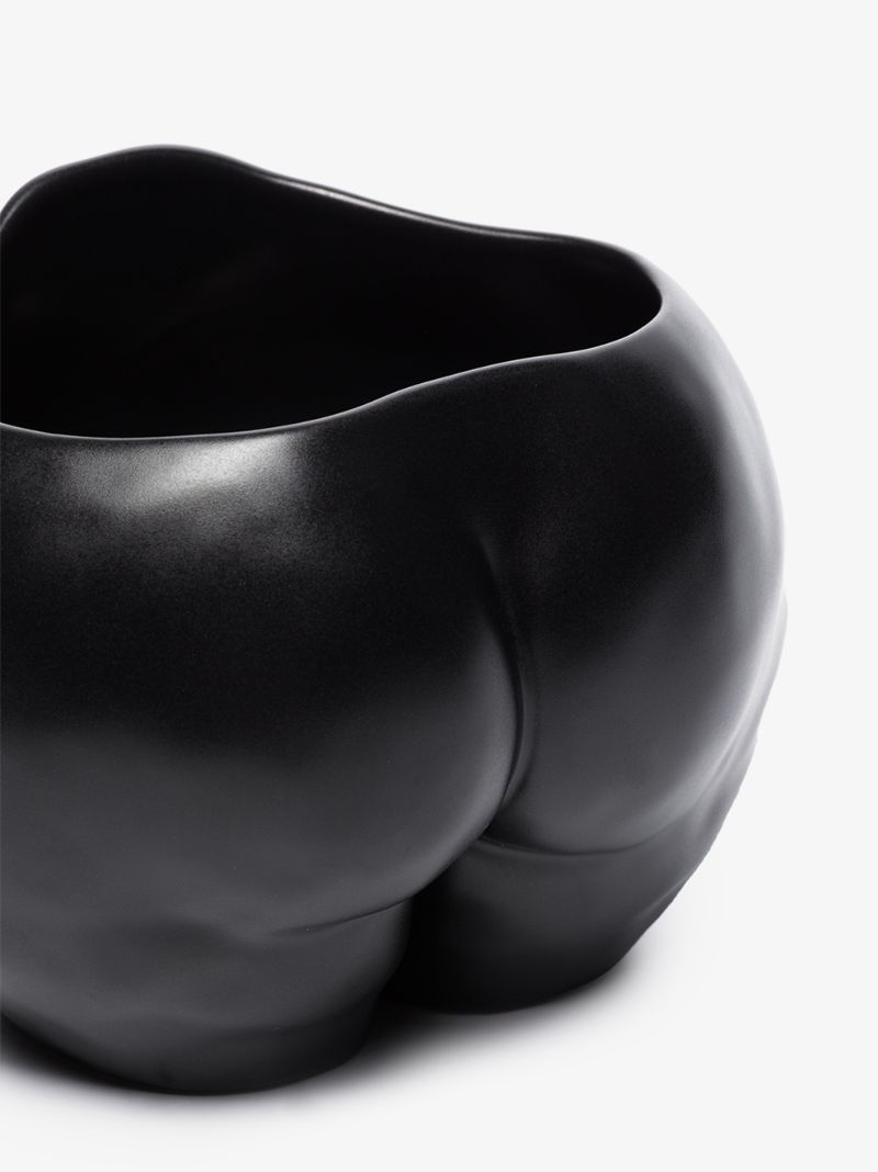 Black PopotelÃ_x0083_Â©e Earthenware Pot
