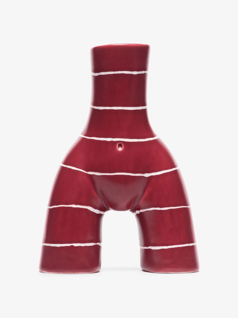 Red L'egg Earthenware Egg Cup