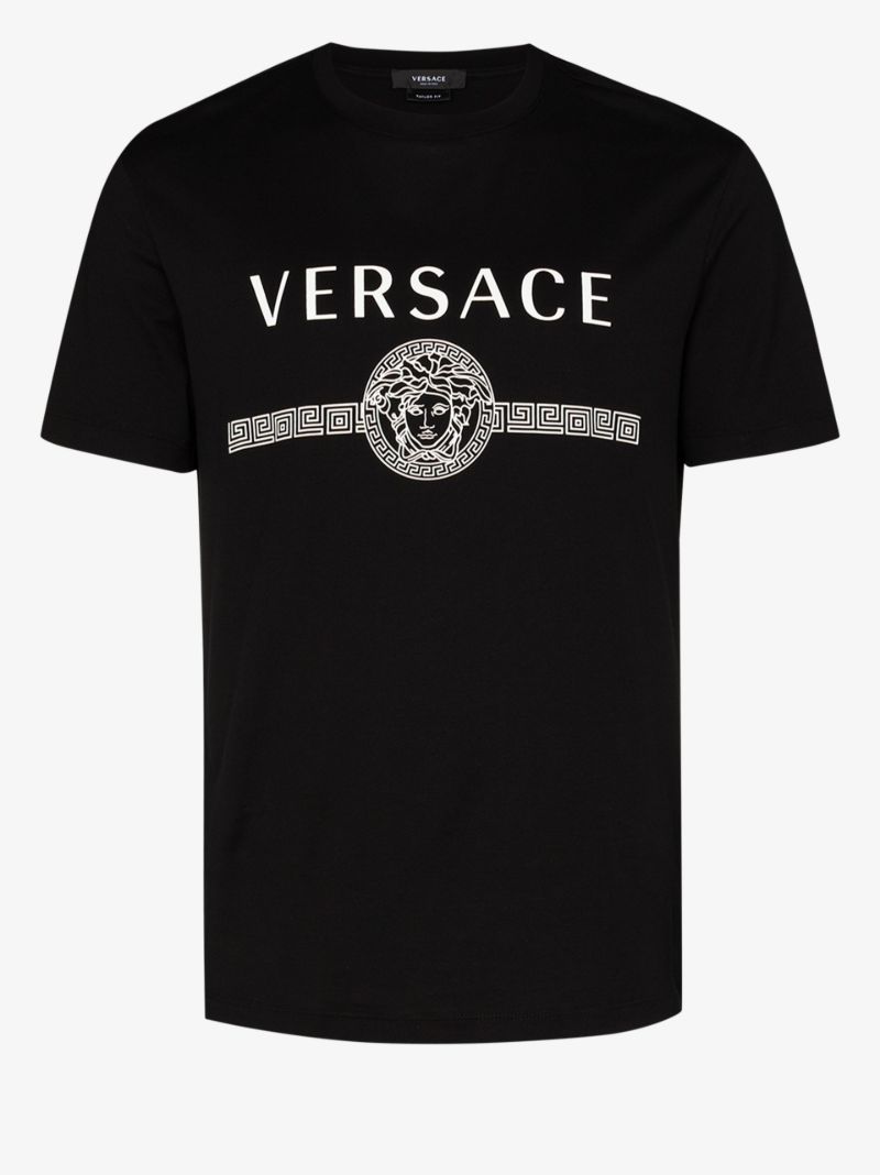 Medusa Print Cotton T-shirt