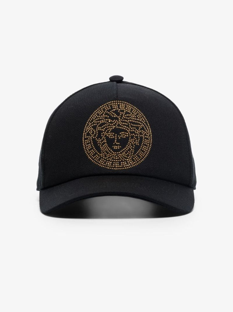 Black Medusa Crystal Baseball Cap