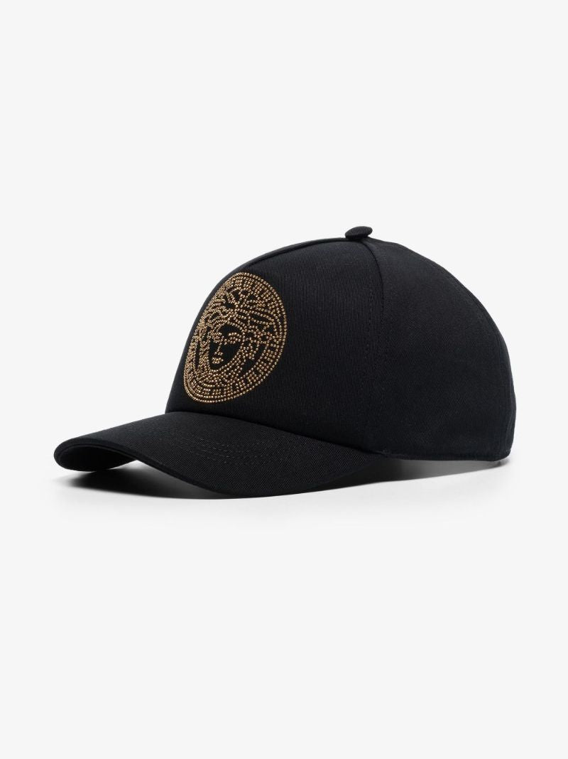 Black Medusa Crystal Baseball Cap