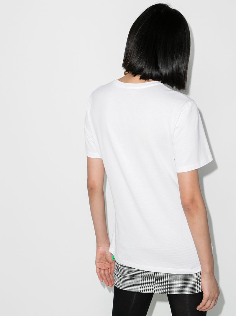 Metallic Medusa Print T-shirt
