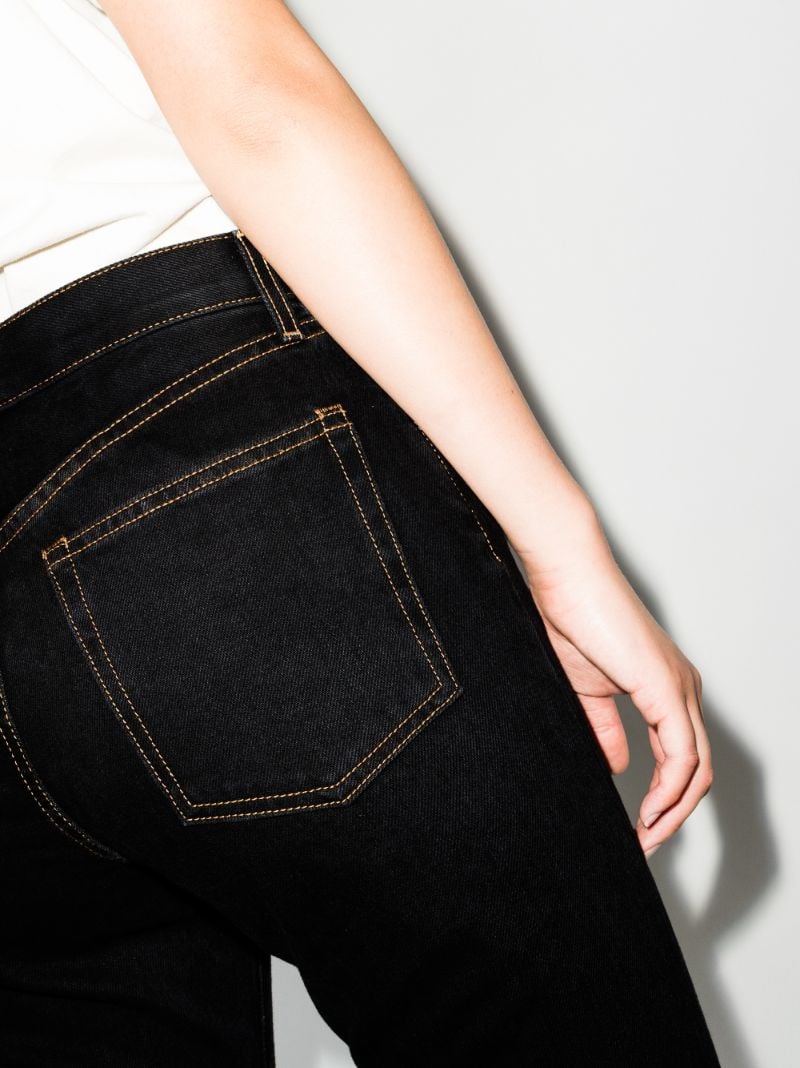 Black Mid-rise Skinny Jeans
