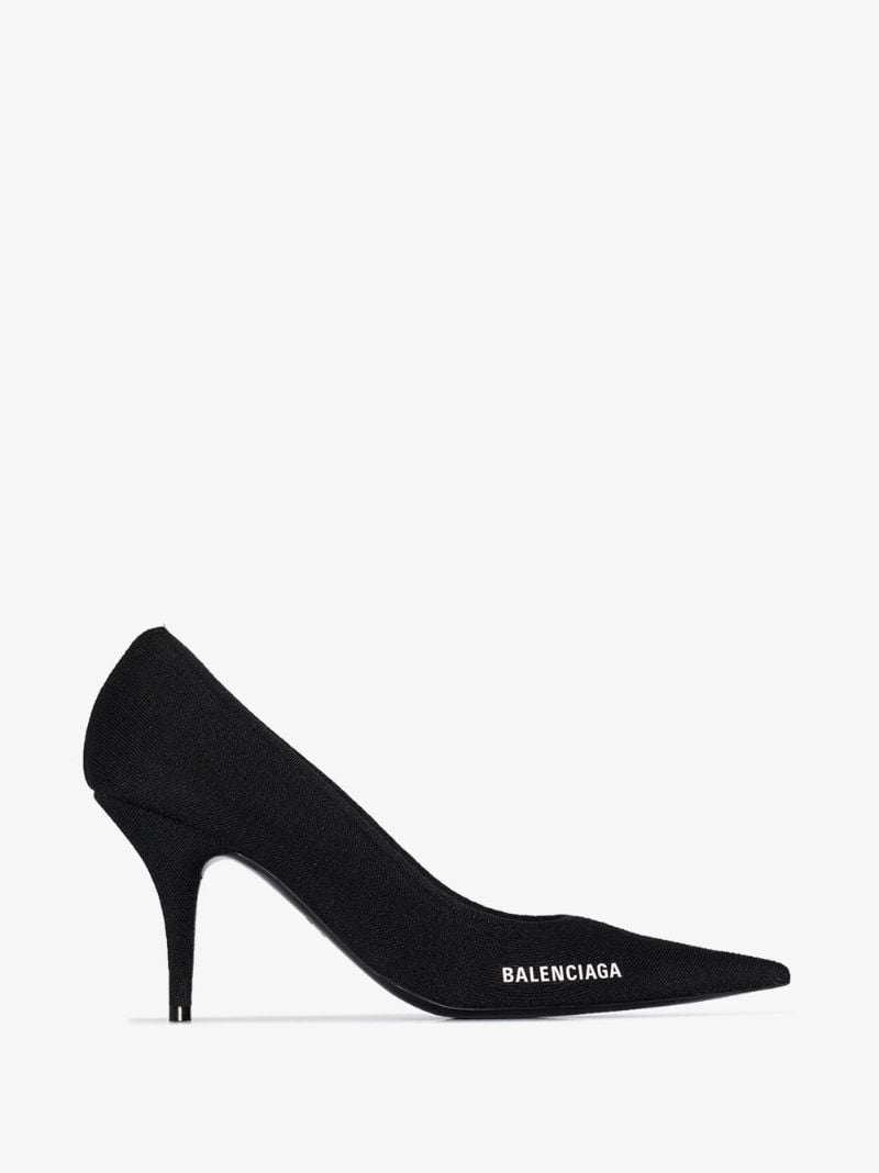 Knife 80mm Fine-knit Pumps