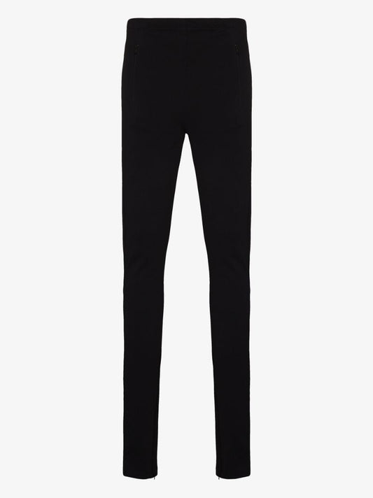 X Browns 50 Black Side Zip Leggings