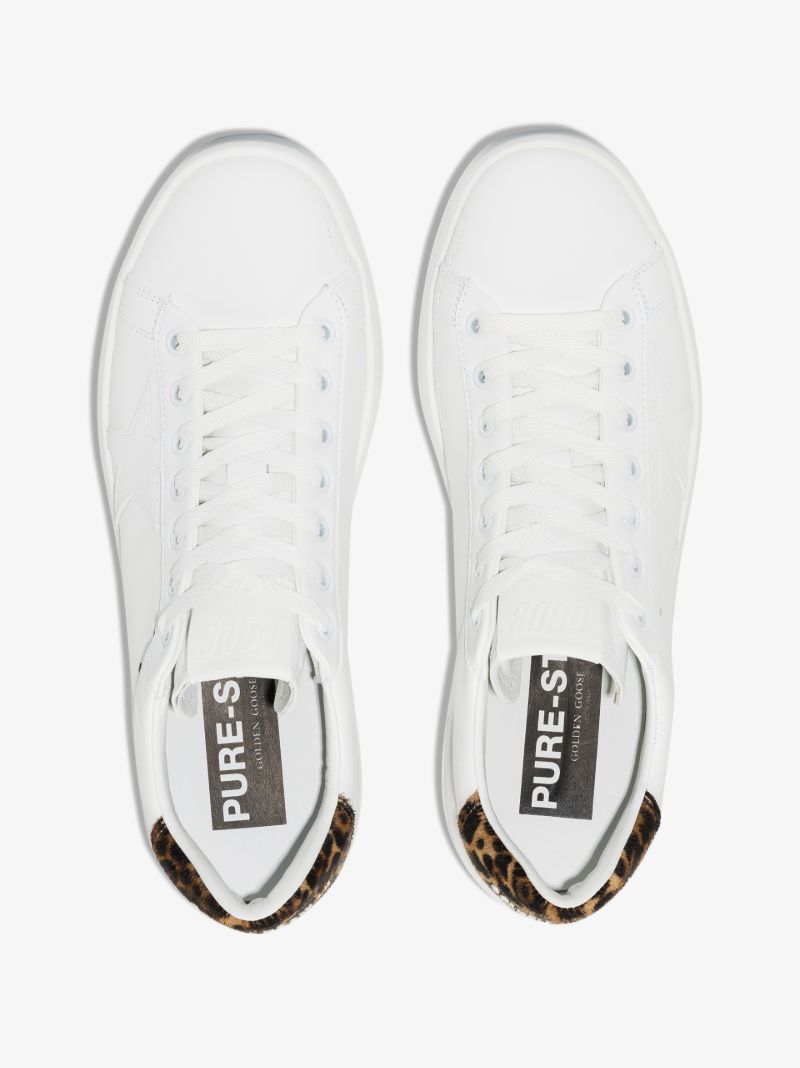White Purestar Leather Sneakers