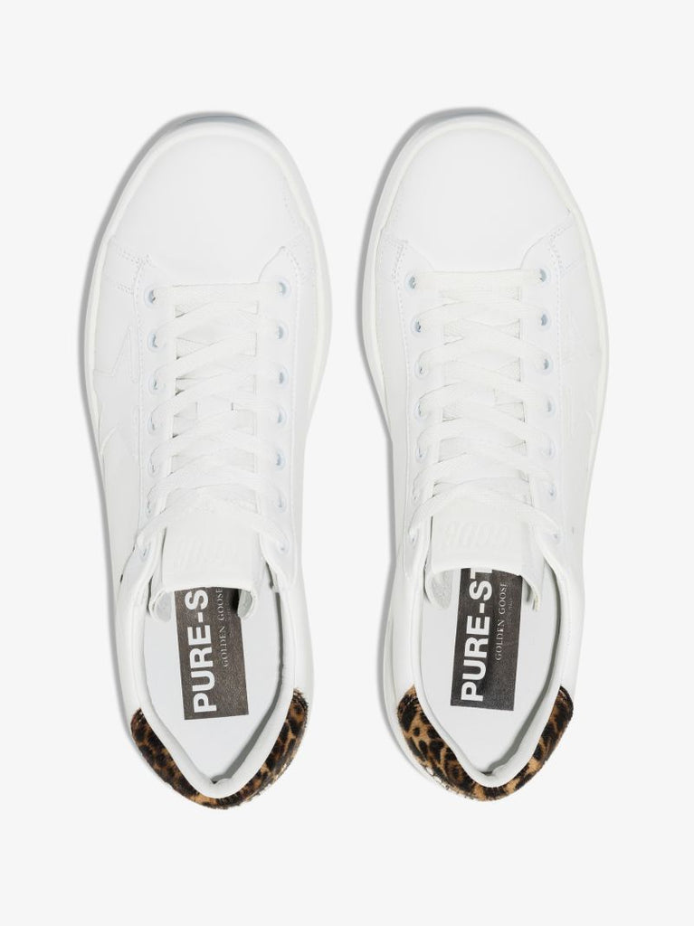 White Purestar Leather Sneakers