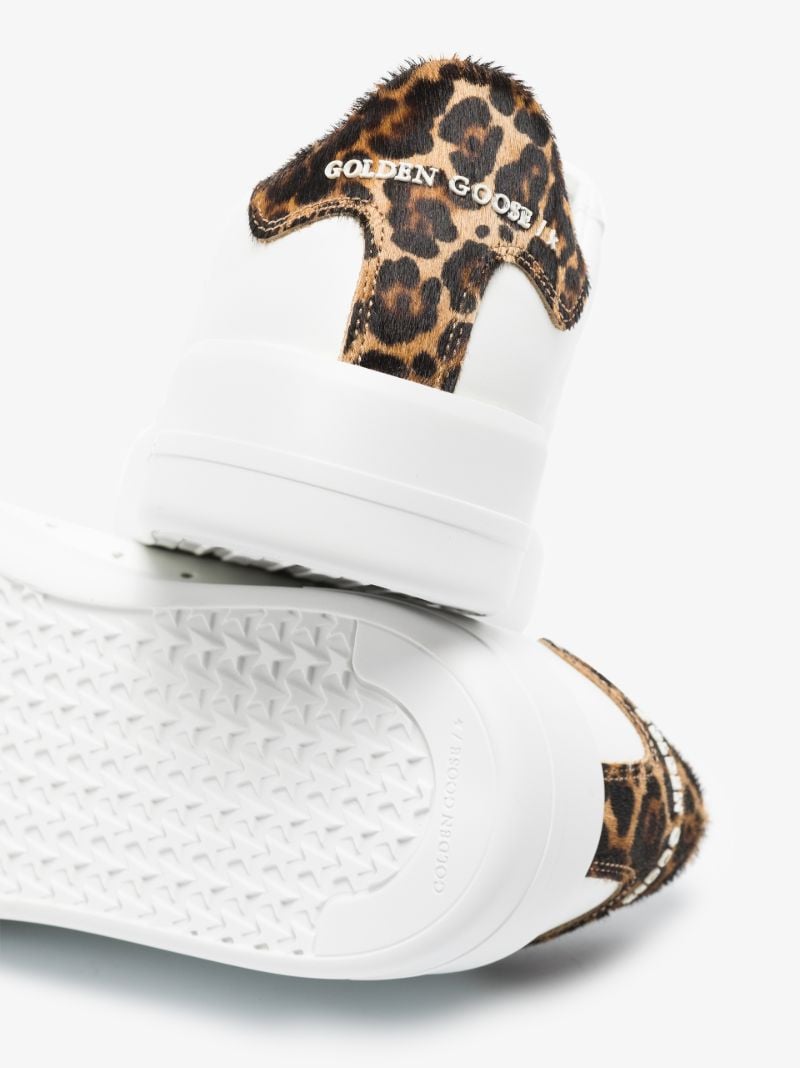 White Purestar Leather Sneakers