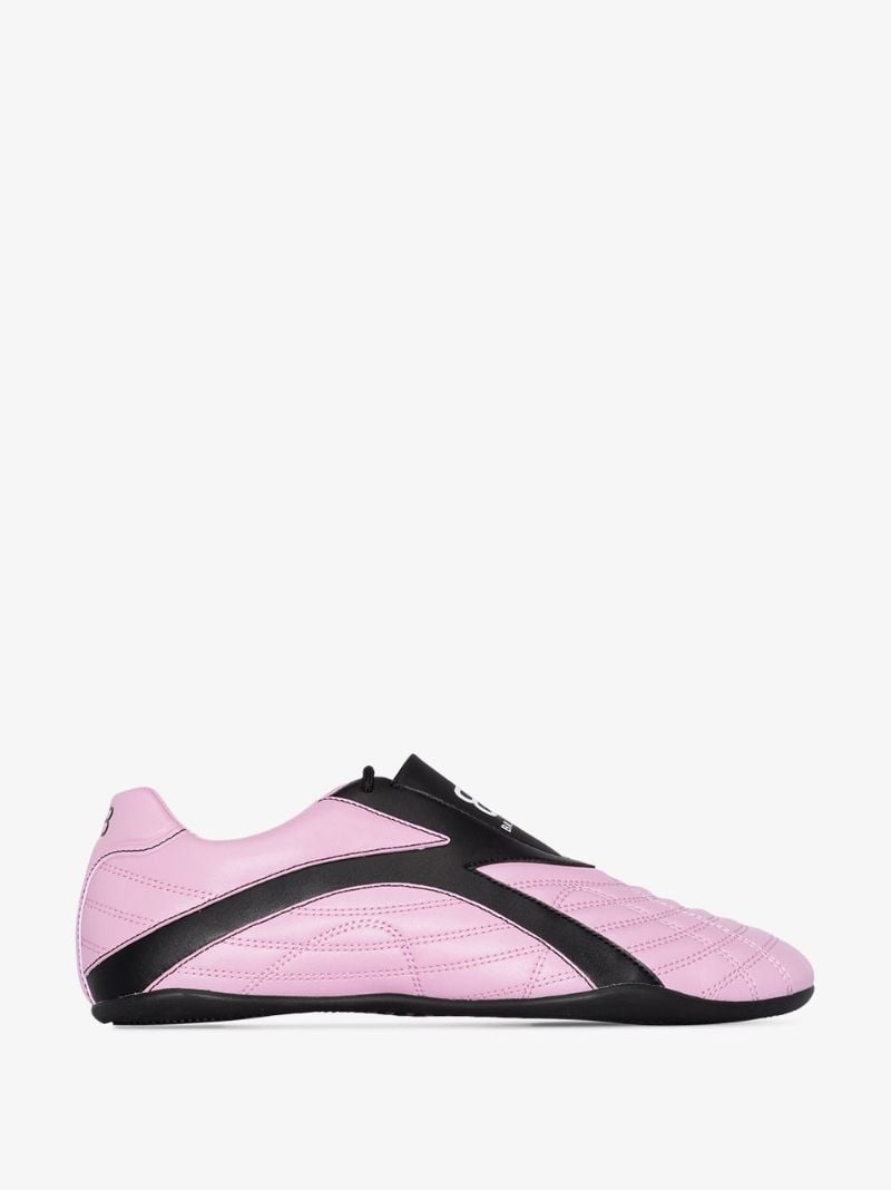 Zen Faux Leather Sneakers