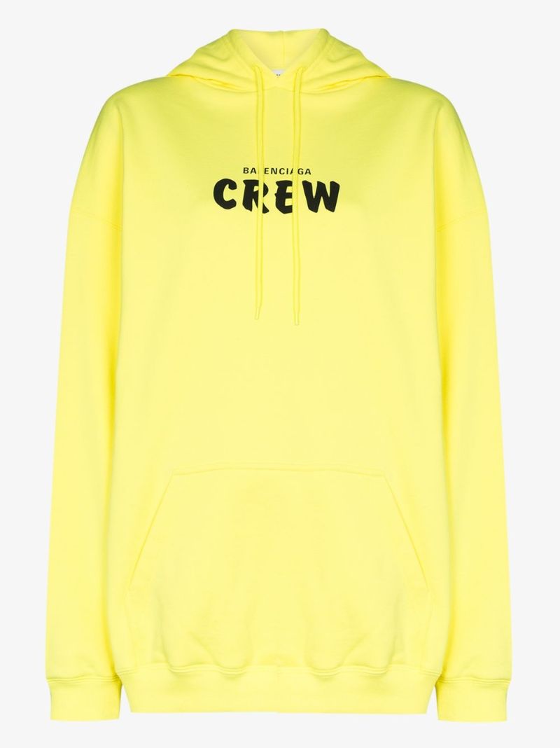 Crew Print Drawstring Hoodie