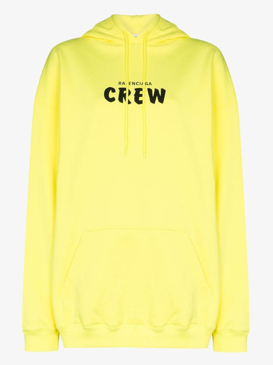 Crew Print Drawstring Hoodie