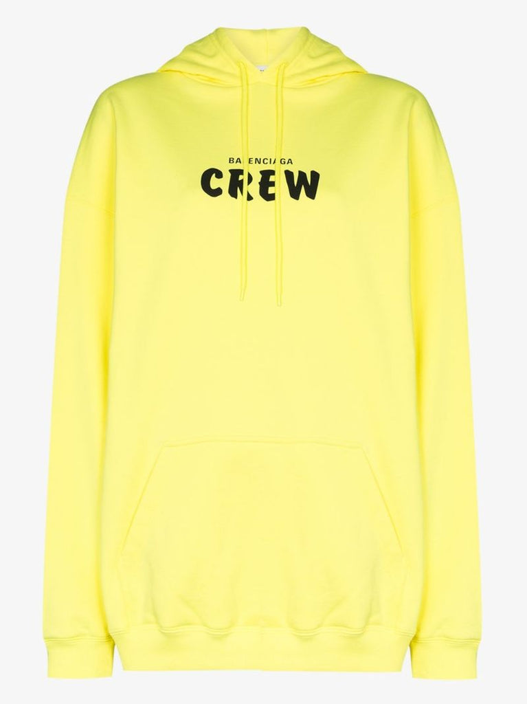 Crew Print Drawstring Hoodie