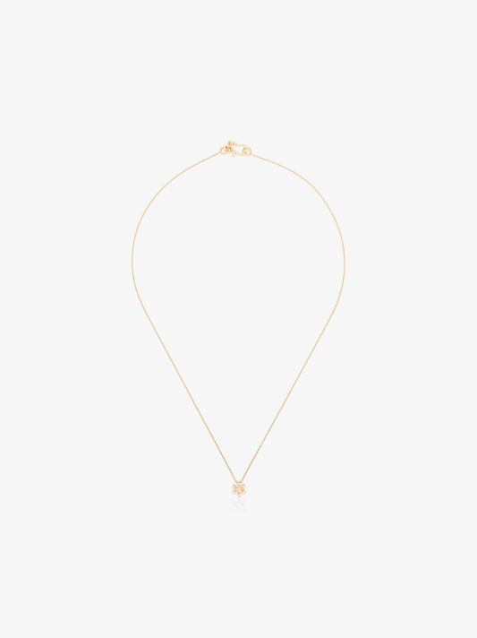 18k Yellow Gold Fiore Diamond Necklace
