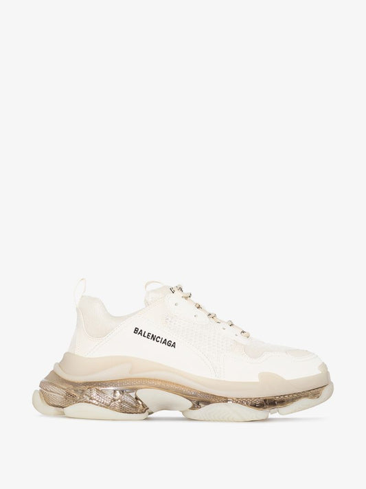 Neutral Triple S Clear Sole Sneakers