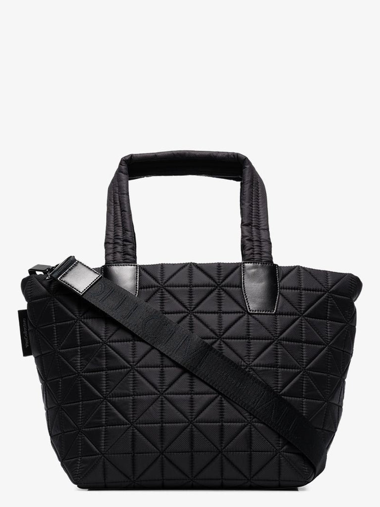 Black Vee Small Tote Bag