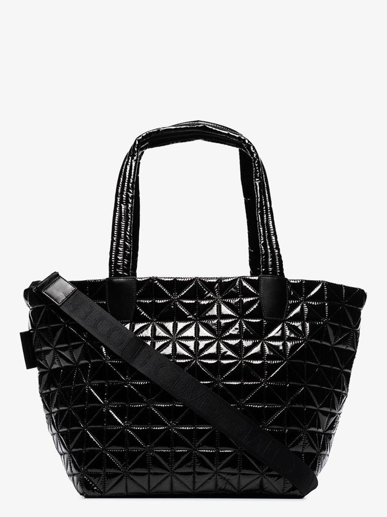 Black Vee Medium Tote Bag