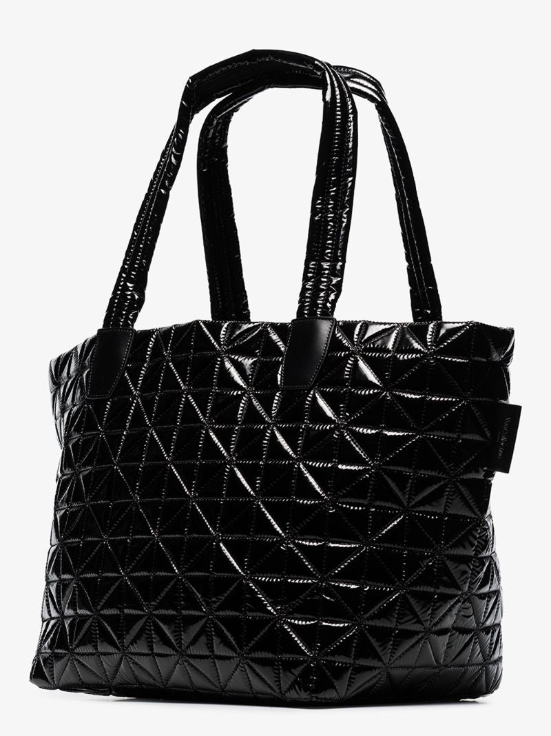 Black Vee Medium Tote Bag