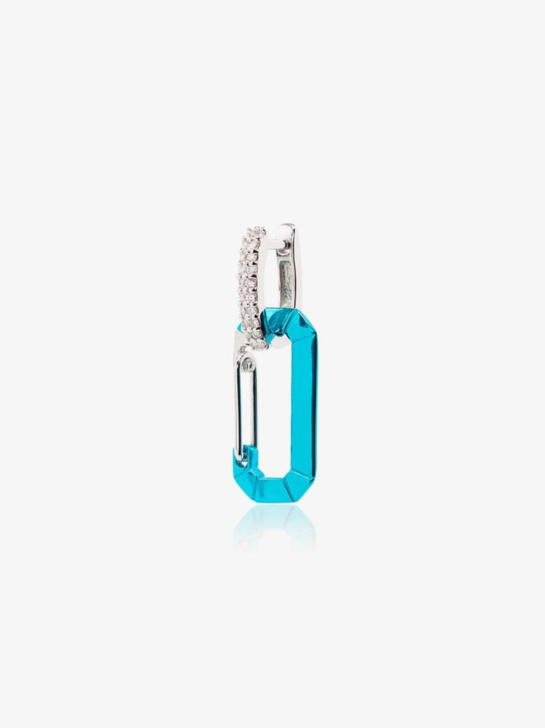 18k White Gold Chiara Small Diamond Earring