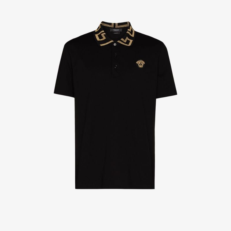 Greca Collar Polo Shirt