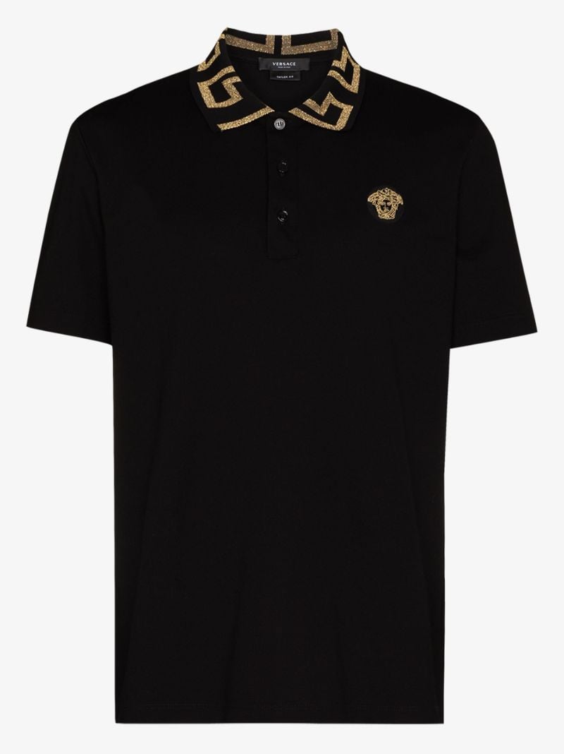 Greca Collar Polo Shirt