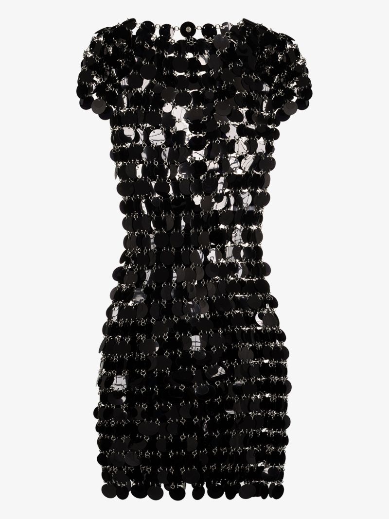 Linked Sequin Mini Dress