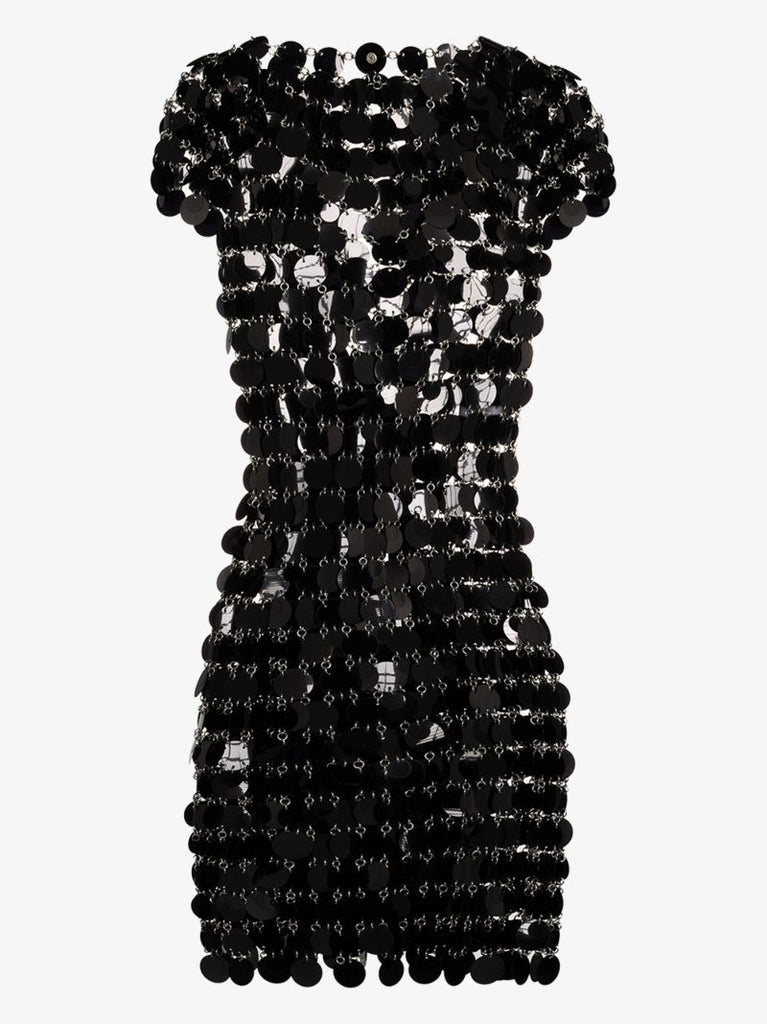 Linked Sequin Mini Dress