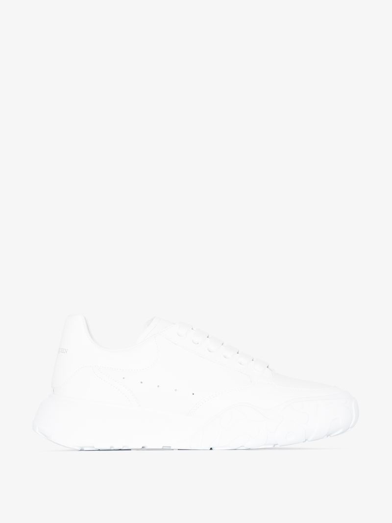 White Court Leather Low Top Sneakers