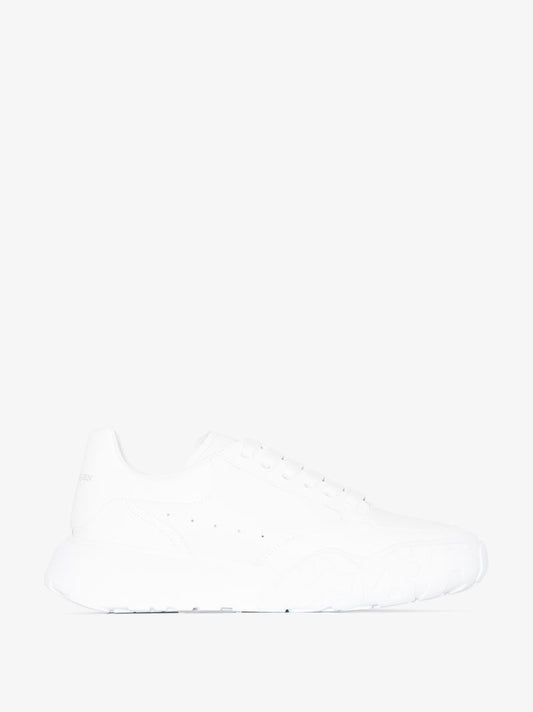 White Court Leather Low Top Sneakers