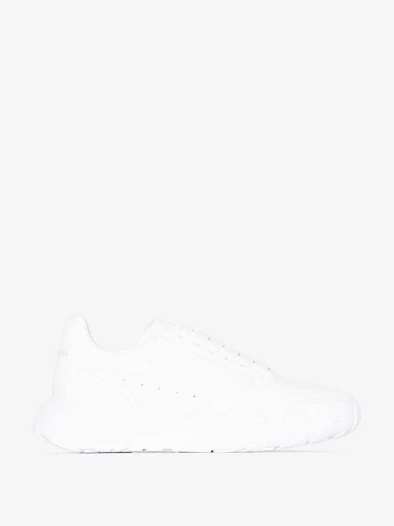 White Court Leather Low Top Sneakers