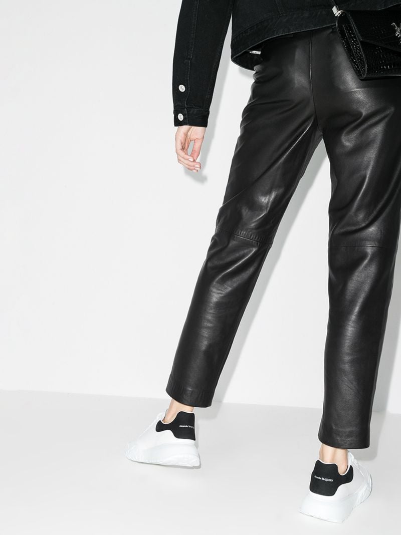 White Court Leather Low-top Sneakers