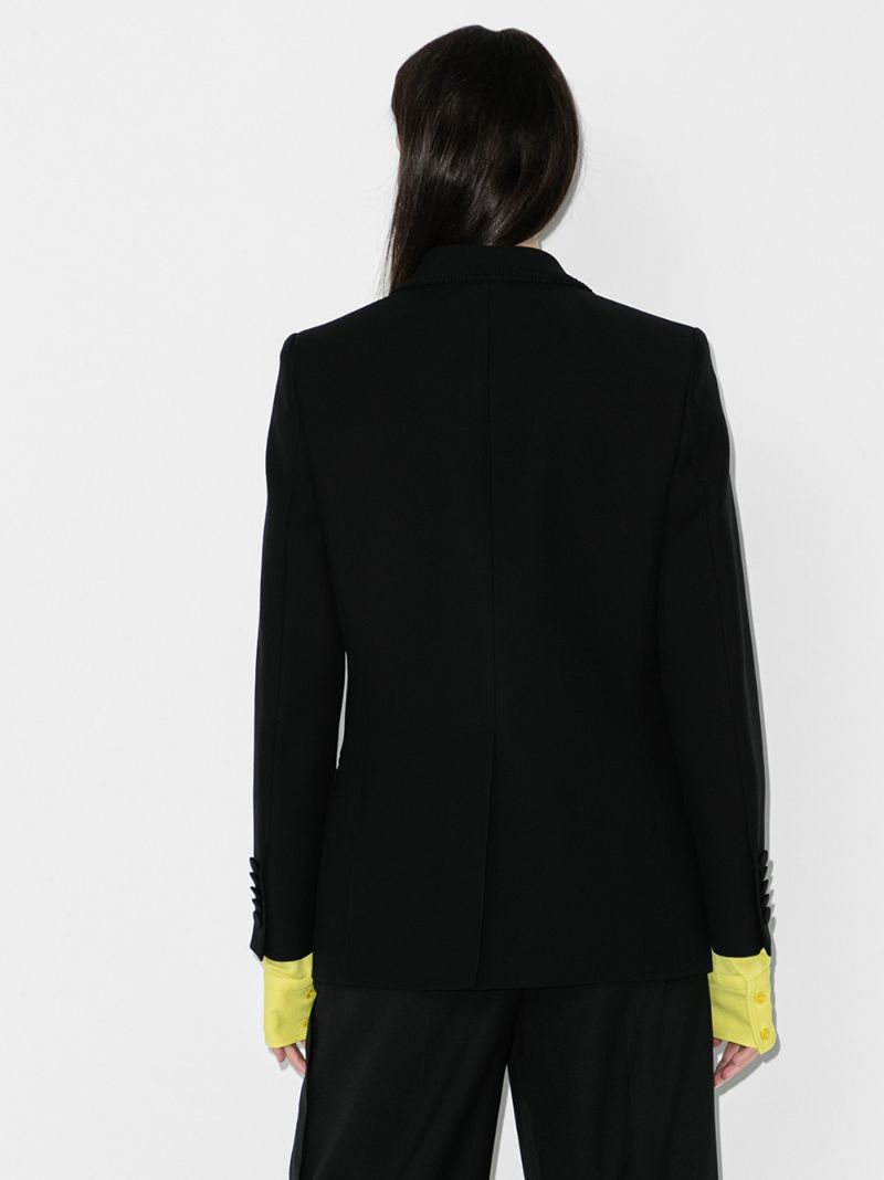 Logo Embroidered Blazer