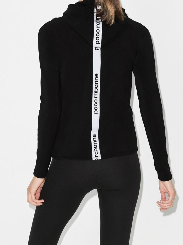 Logo Stripe Hoodie