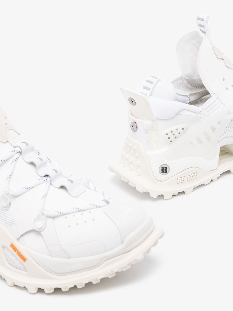 White Titan Halo Sneakers
