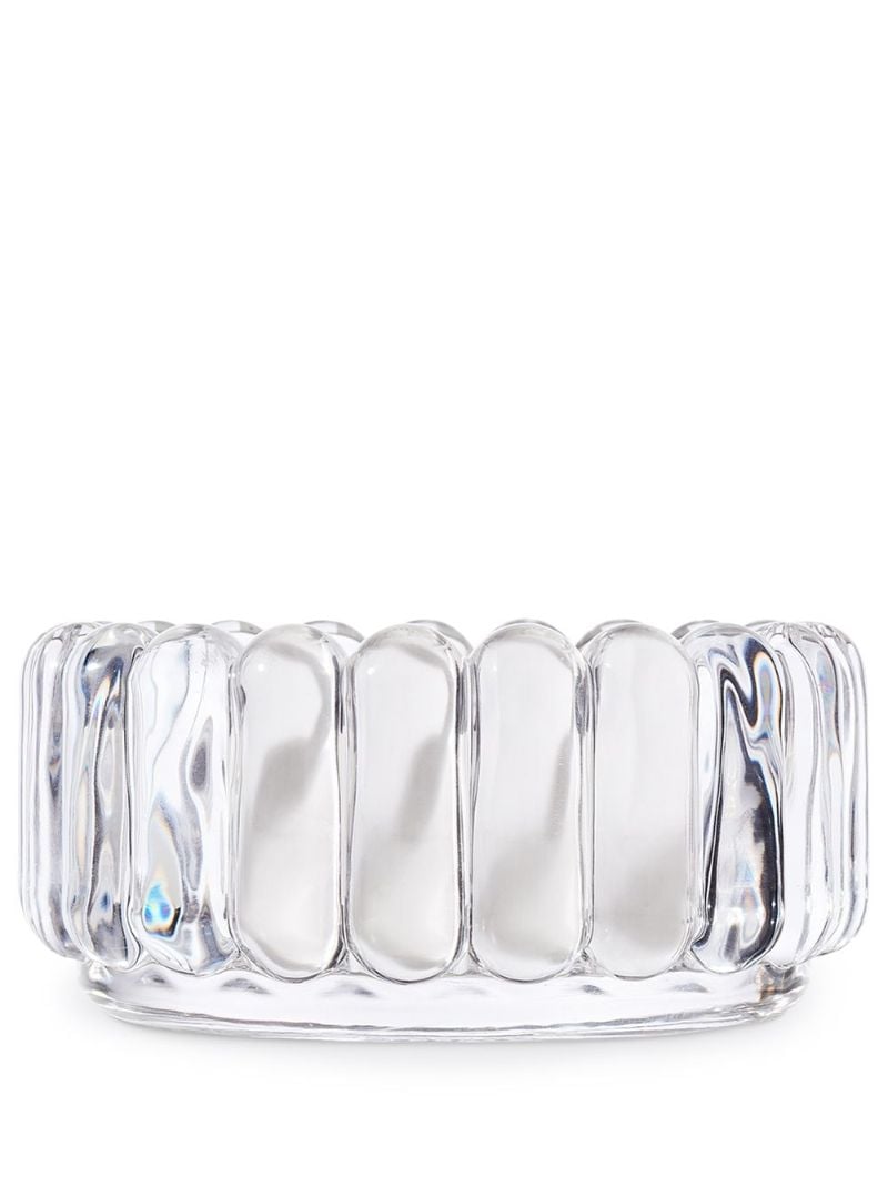Clear Press Small Glass Bowl