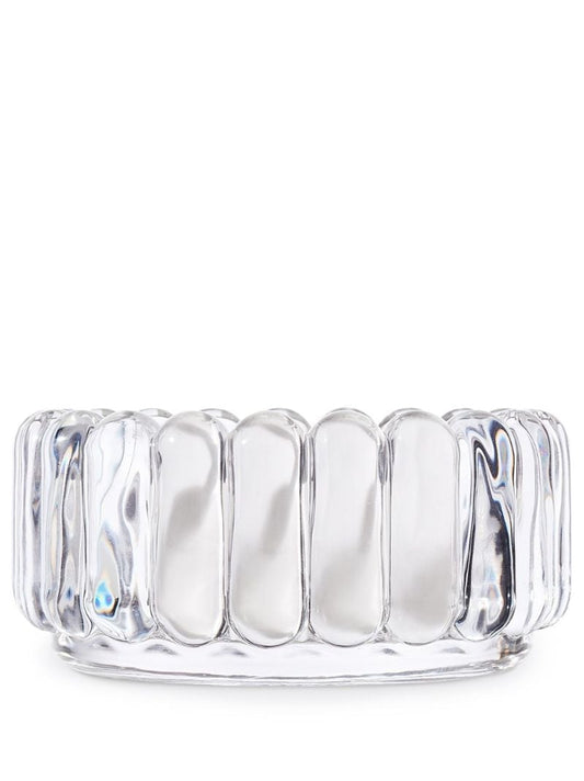 Clear Press Small Glass Bowl