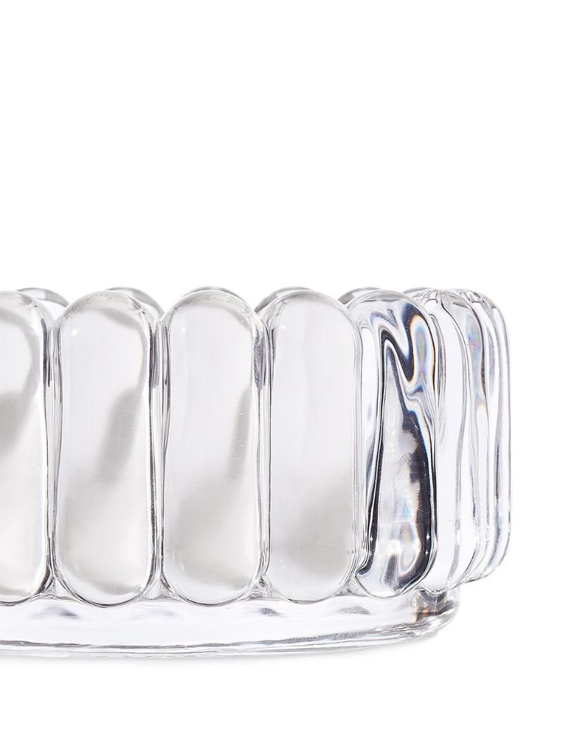 Clear Press Small Glass Bowl